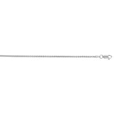 Sterling Silver 1.9mm Wheat 18 Chain with Lobster Clasp